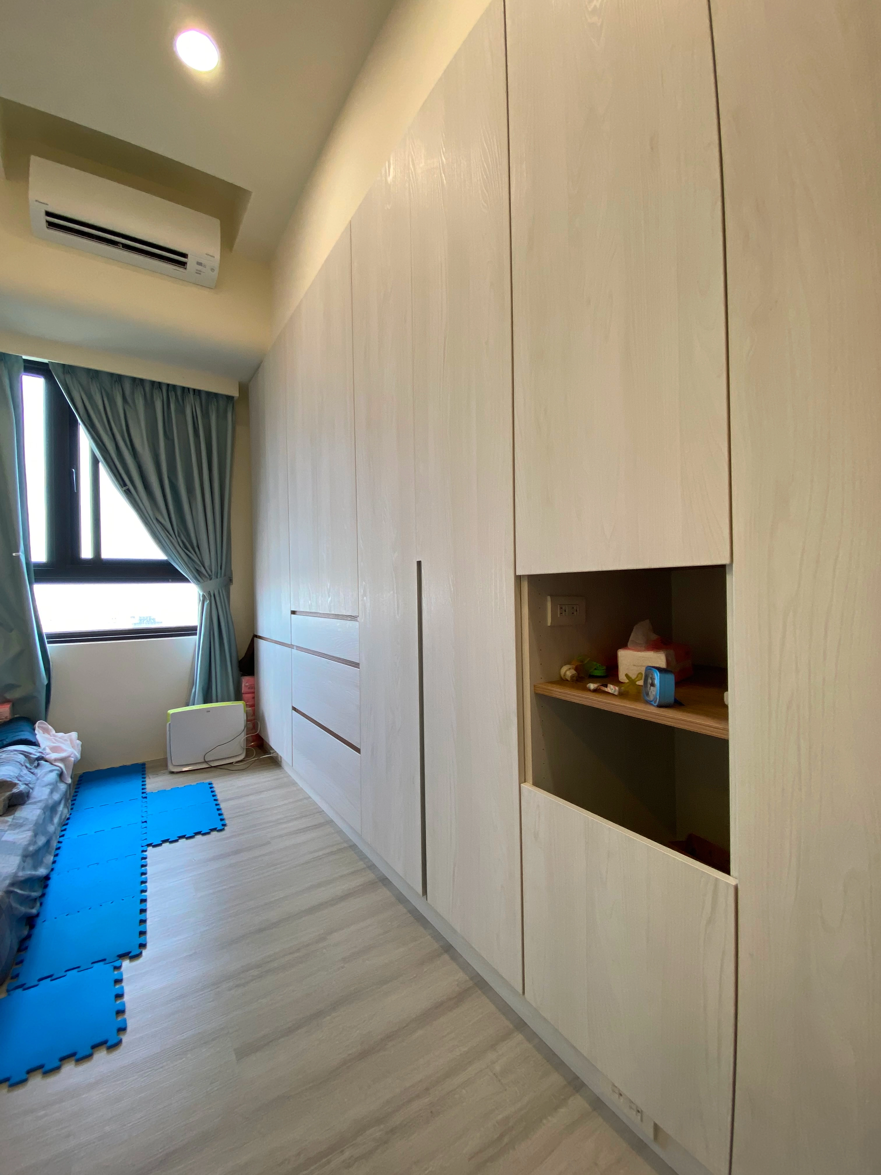 德盈台南育嬰宅：溫潤木質結合採光，型塑質感成長家園。