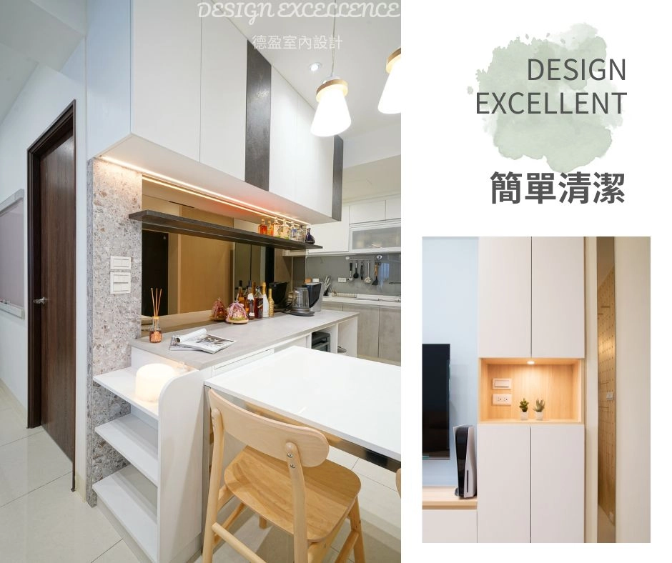 系統櫃日常保養超簡單，微濕抹布即可。不需打蠟油漆，防潮優勢低發霉風險。