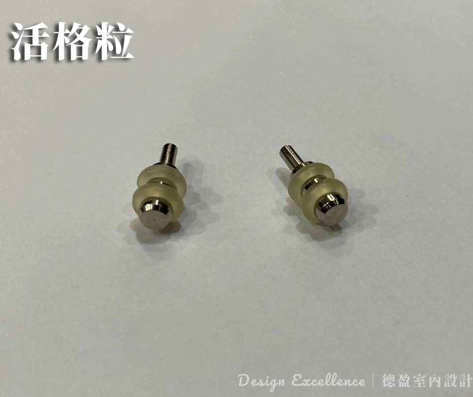 系統櫃排孔設計： 搭配活格粒自由調整層板高度，實現靈活收納空間。