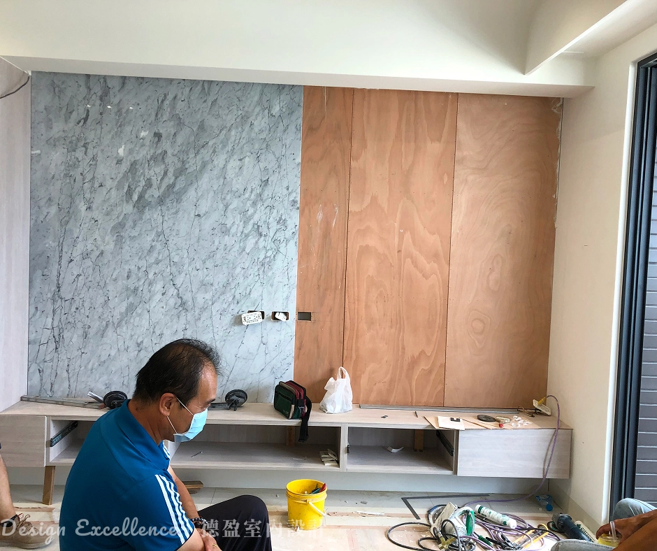 德盈大理石電視牆