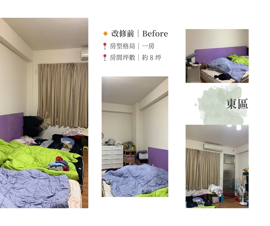 台南東區系統櫃:8坪兒童房輕裝修,打造多功能成長型學習空間。