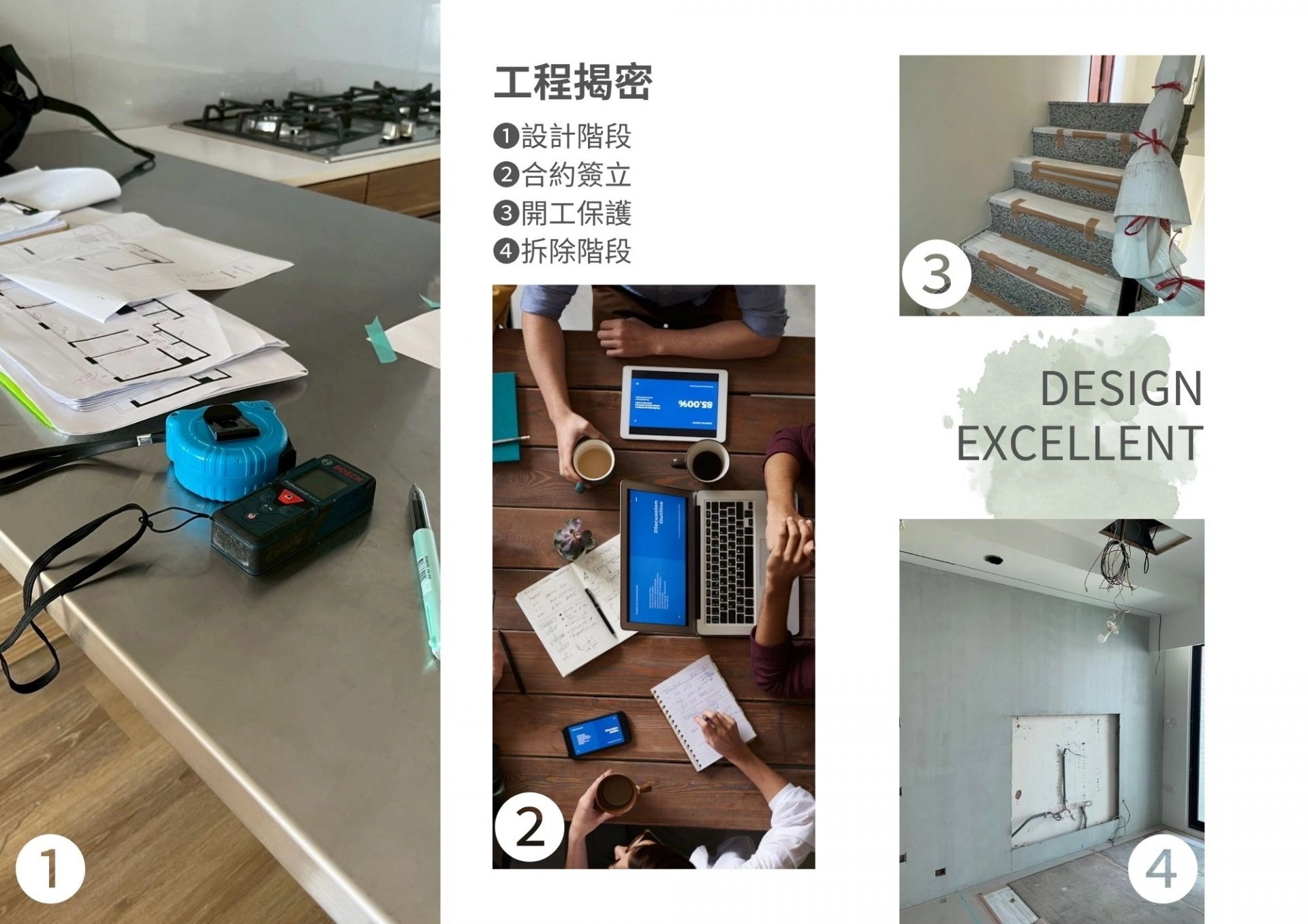 德盈仔細做好開工保護,把電梯走道包好包滿,守護社區環境。